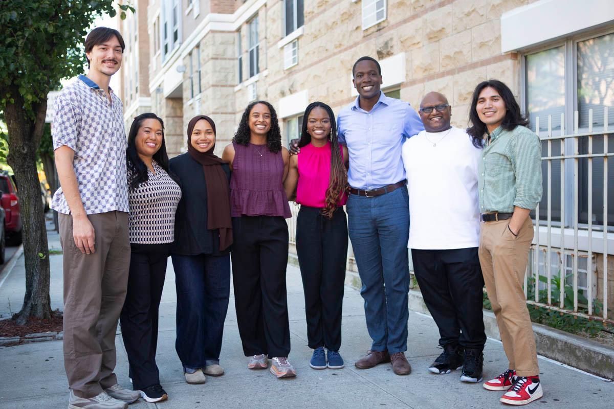 A group photo of the Harlem Residency in Family Medicine class of 2029