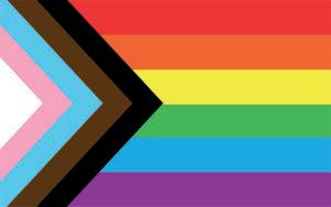 Progress pride flag